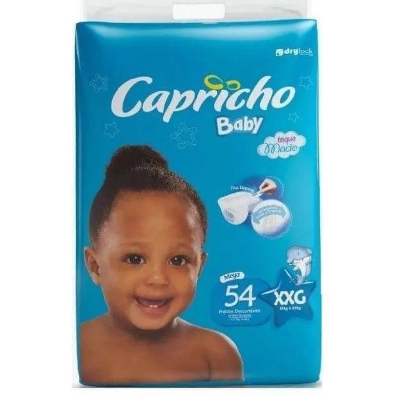 FRALDA INF CAPRICHO BABY MEGA XXG 4X54