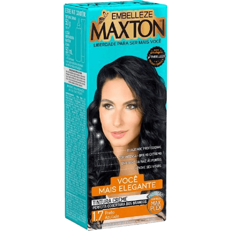 TINTURA MAXTON 1.7 PRETO AZULADO (04419)