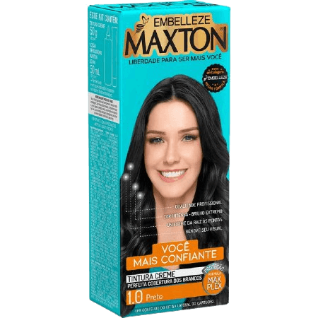 TINTURA MAXTON 1.0 PRETO (04451)