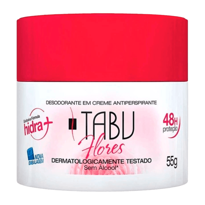 ANTITRANSPIRANTE POTE TABU FLORES 55G (N)