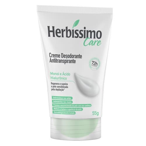 ANTITRANSPIRANTE BISNAGA HERBISSIMO CARE MONOI 55G