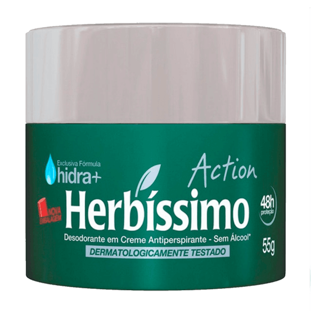 ANTITRANSPIRANTE POTE HERBISSIMO ACTION 55G (N)