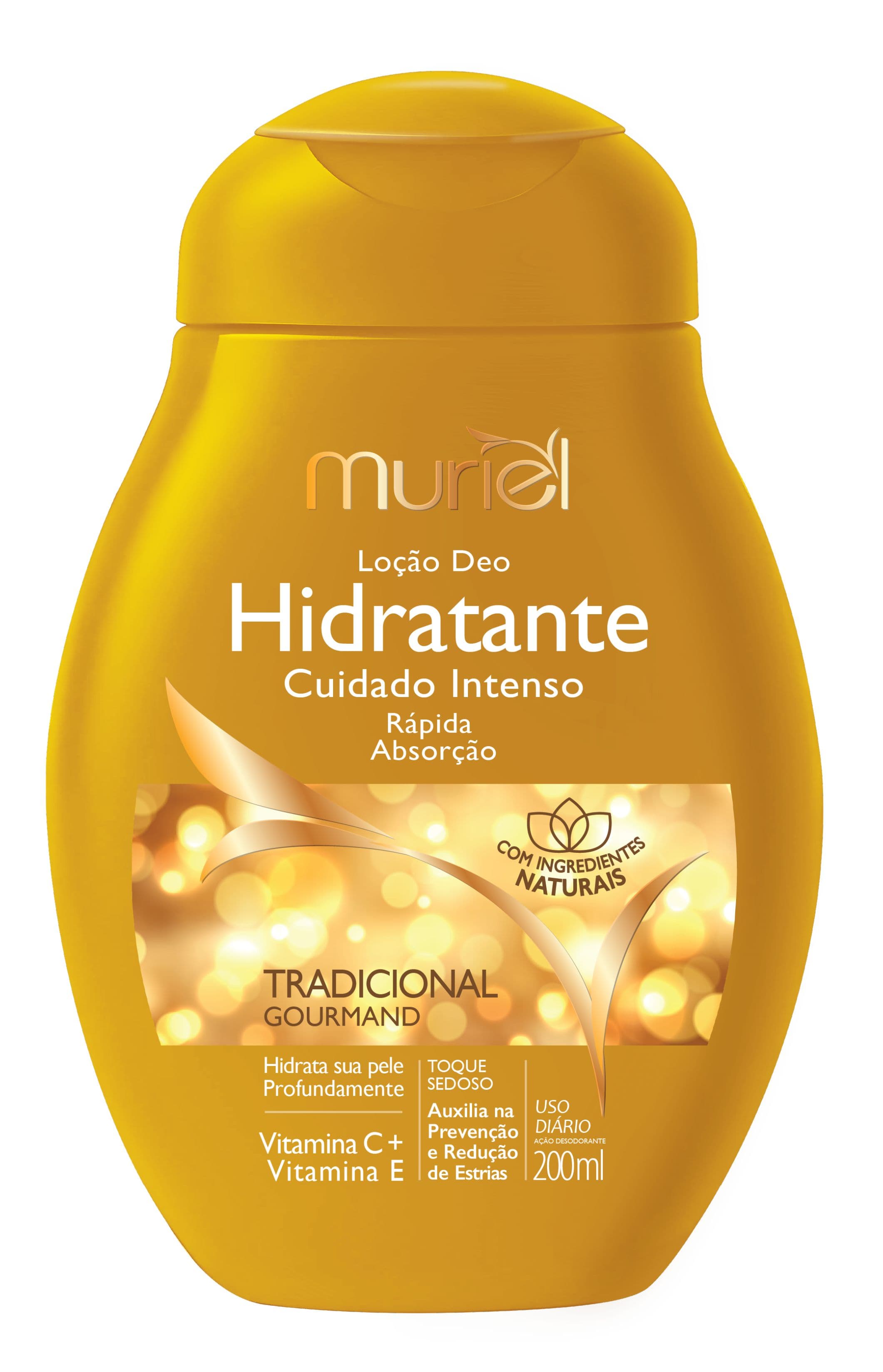 LOCAO HIDRATANTE CORPORAL MURIEL TRADICIONAL ACAO DES 200ML (N) (LHD.MUR)