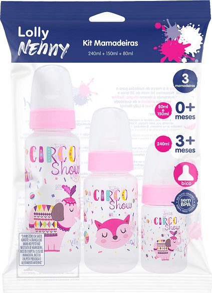 KIT MAM TIP 240,150,80 R C/3 ROSA 3470-00-RS 