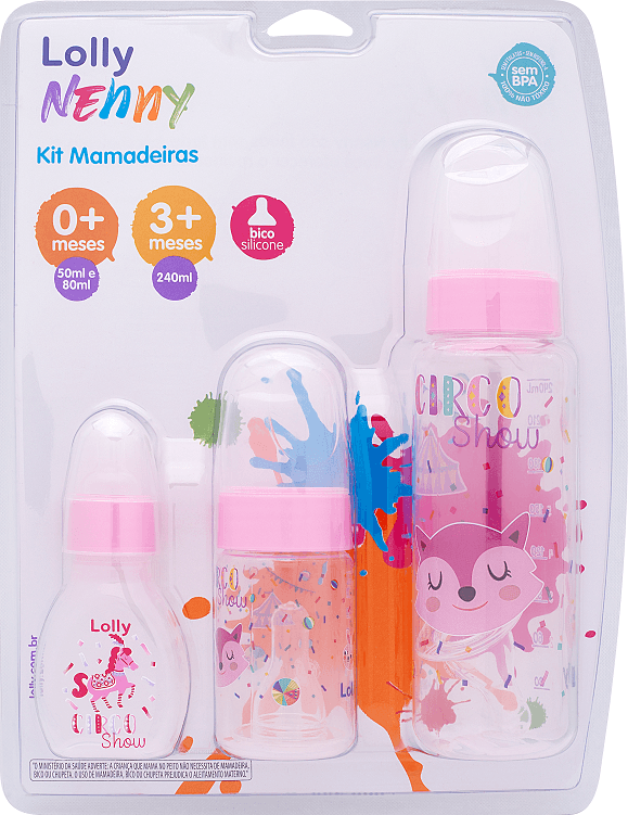 KIT MAM TIP 240,80,50 R C/3 ROSA 3470-01-RS 