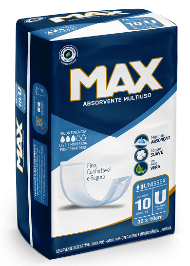 ABSORVENTE GER KISSES MAX ABSORVENTE 12X10