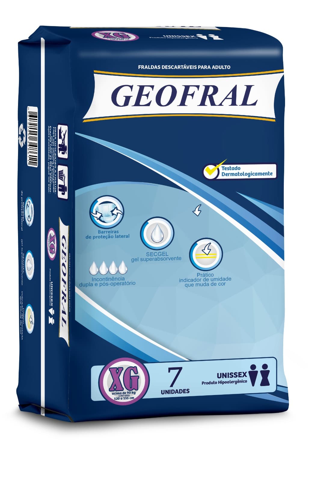 FRALDA GER GEOFRAL ADULTO XG 9X7