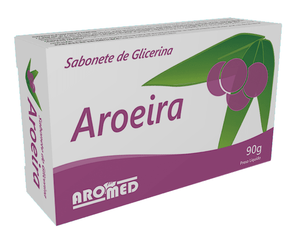 SABONETE AROMED GLICERINA COM AROEIRA 90GR