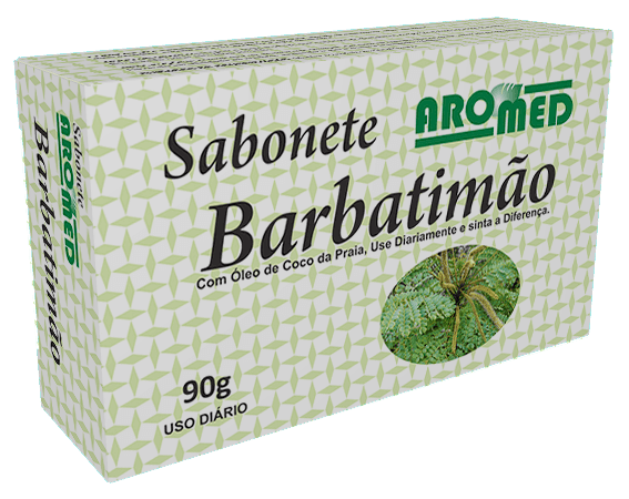 SABONETE AROMED BARBATIMÃO 90GR