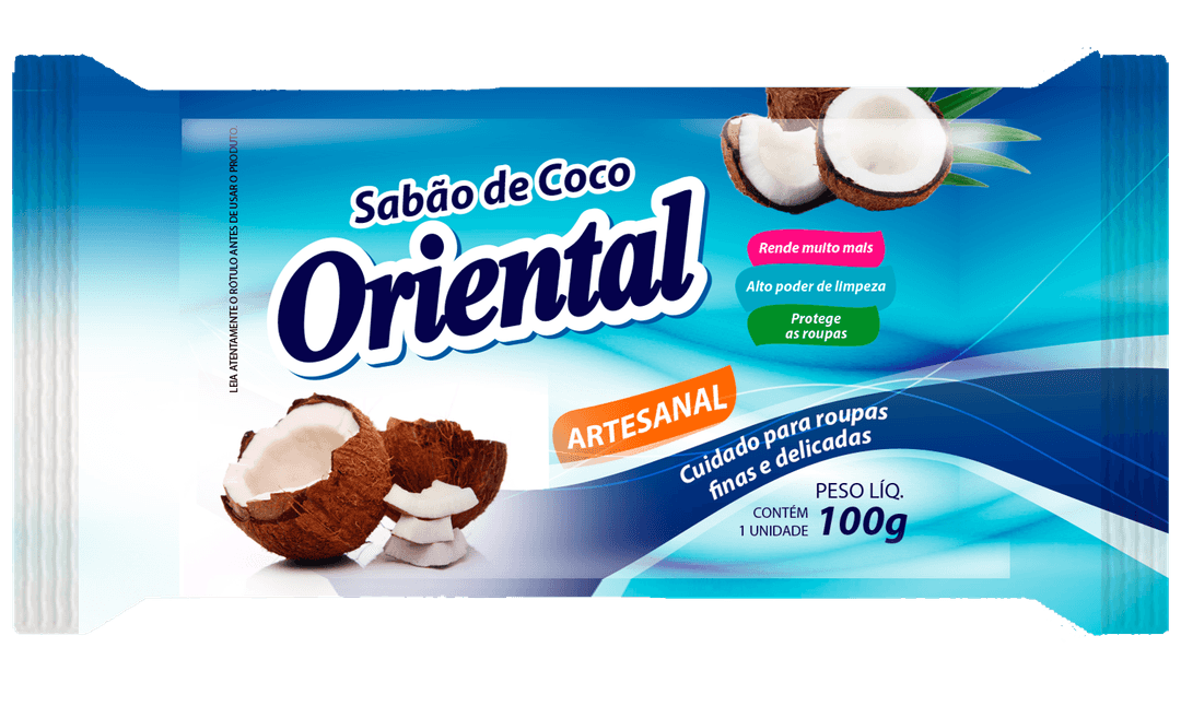 SABAO DE COCO ORIENTAL 100X100G