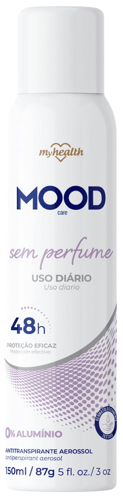 ANTITRANSPIRANTE SEM PERFUME MOOD 48H 150ML