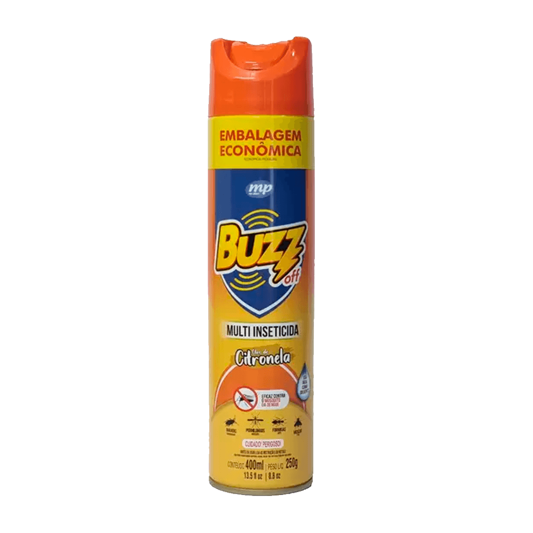 MULTI INSETICIDA CITRONELA BUZZ OFF 400ML