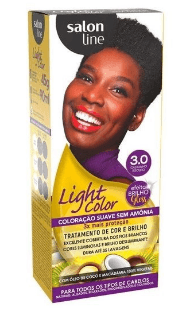 TINTURA LIGHT COLOR PROF 3.0 CASTANHO ESCURO (08255)
